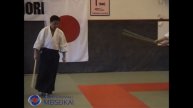 37 Aikido Ken Tai Ken Yokomenuchi Uchikaiten Sankyo, Shishiya Sensei 2003