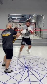 Подготовка к турниру по ММА Артура Кспояна