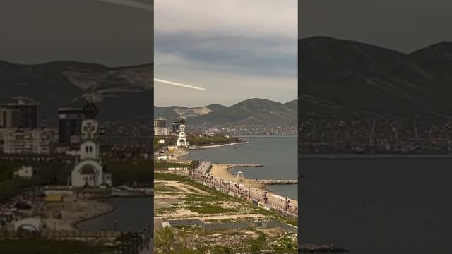 Светлая однокомнатная квартира со свежим ремонтом с шикарным видом на море в доме Бизнес класса.