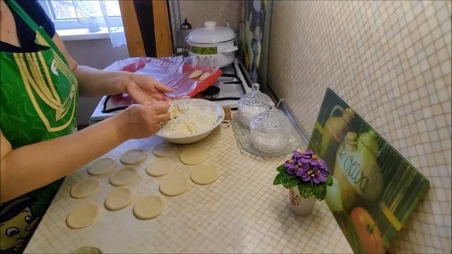 Приготовила суп за 20 минут  // Мои любимые вареники с творогом //  Тесто на молоке