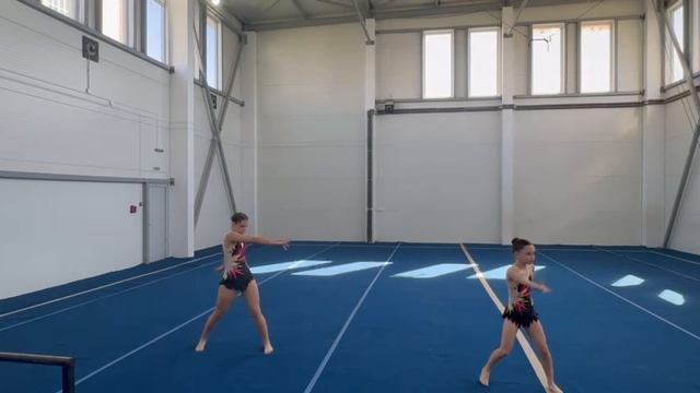 ЖП 3 спортивный, Редина Милана - Дудинская Влада, ДШИ г. Светлый, Темповое упражнение