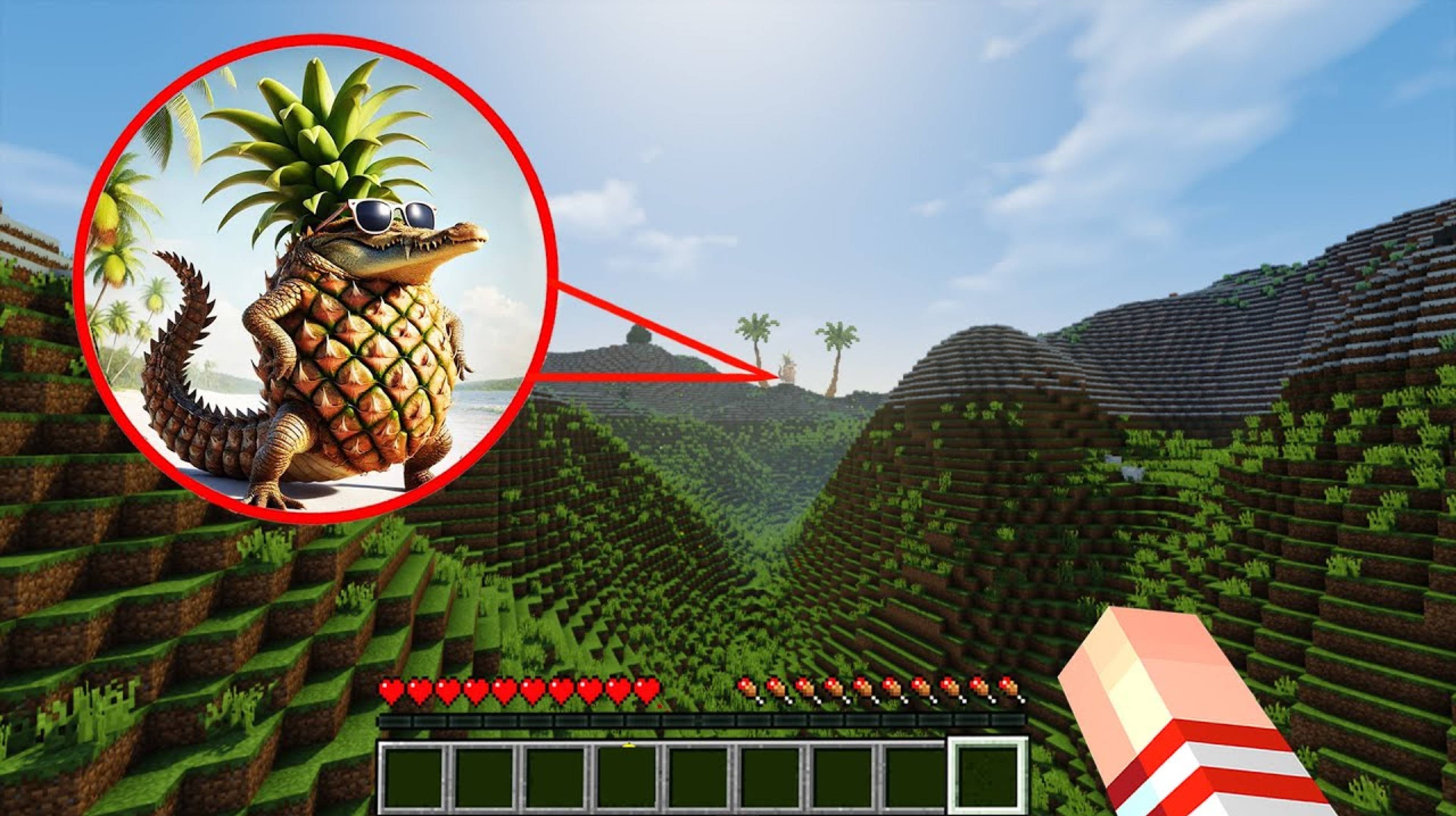 😂 Я НАШЛА КРОКОДИЛО АНАСИНИ МЕМ В МАЙНКРАФТ! БРЕЙНРОТ МЕМЫ