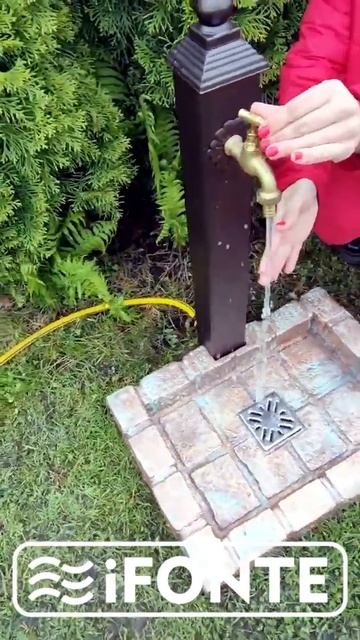 Подключение садовой колонки iFONTE.RU