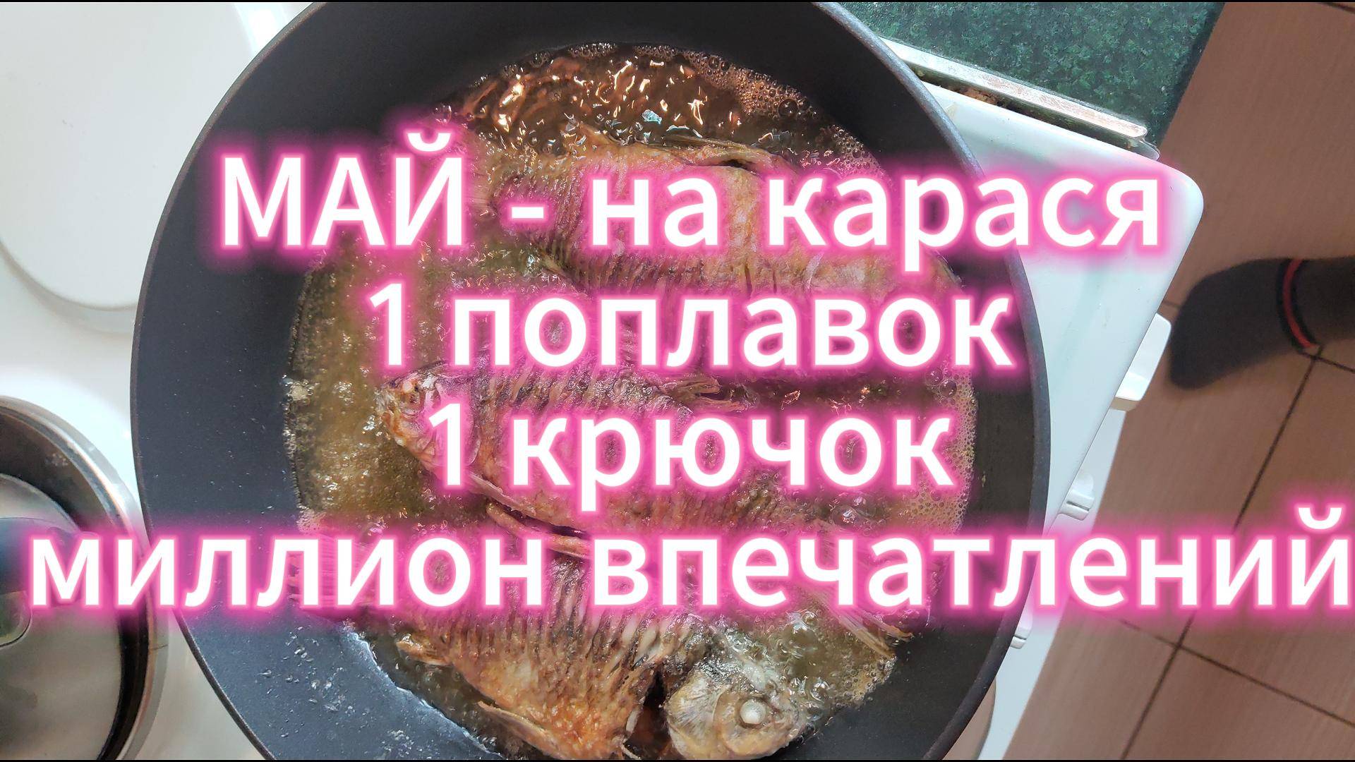 Май - нерест карася