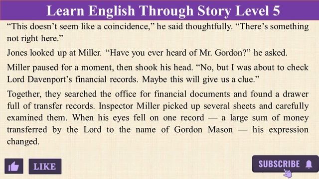 LEARN ENGLISH THROUGH STORIES.✅🕵️♂️THE MYSTERY IN THE AUTUMN GARDEN. #audiobook #detective