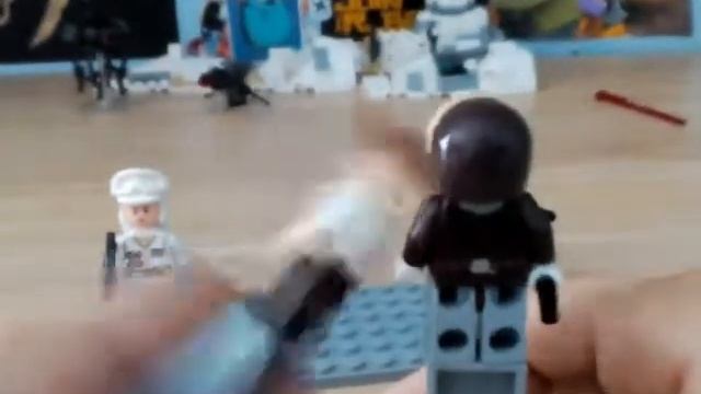 Обзор на лего star wars  75138 Hoth Attack