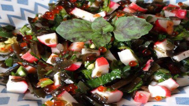 Салат морской бриз