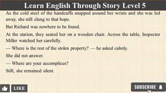 LEARN ENGLISH THROUGH STORIES.✅The Maid's Secret. Detective story.#audiobook #detective #english