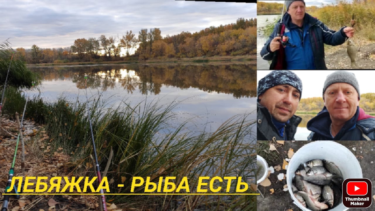 Лучшая рыбалка на Лебяжке