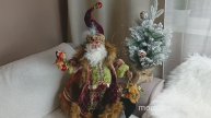 Коллекционная кукла САНТА И ПЛЮШЕВЫЕ МИШКИ, 61 см, MR51-44986