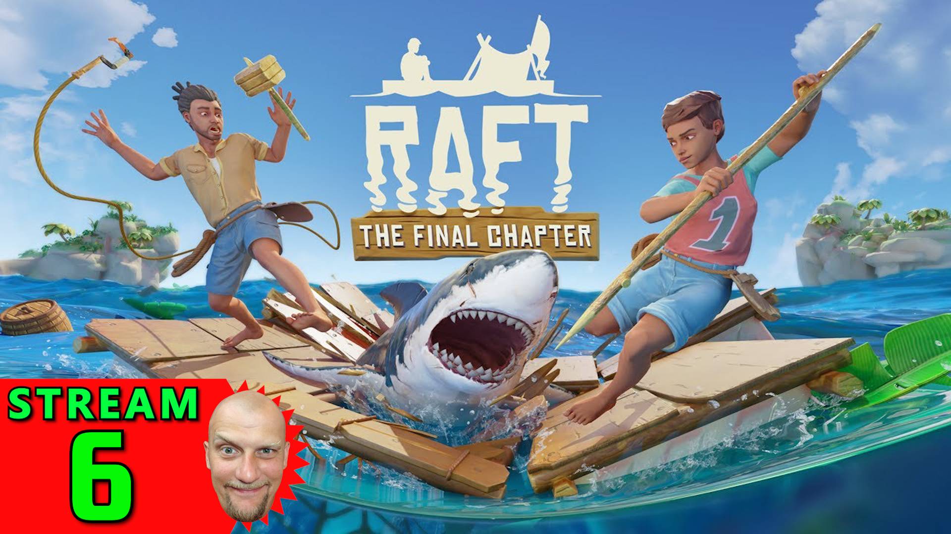 💽6🍀Raft🍀Первое Прохождение - Стрим [1440]🍀Hard-Режим🍀МОТОРУЛИМ НАШУ ПЛОТИНУ ДАЛЬШЕ🍀