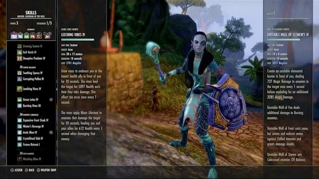 💪 Elder Scrolls Online — Дикая природа Tamriel в твоих руках! Stamden 2H PvPPvE билд без слов, но с