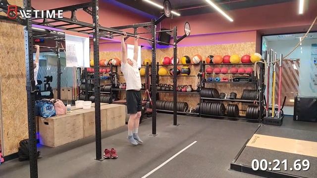 Нечаев Владимир. Народные игры ГТО. Иду на рекорд. Строгие подтягивания. 55+