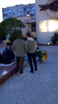 Крым Евпатория кинотеатр под открытым небом