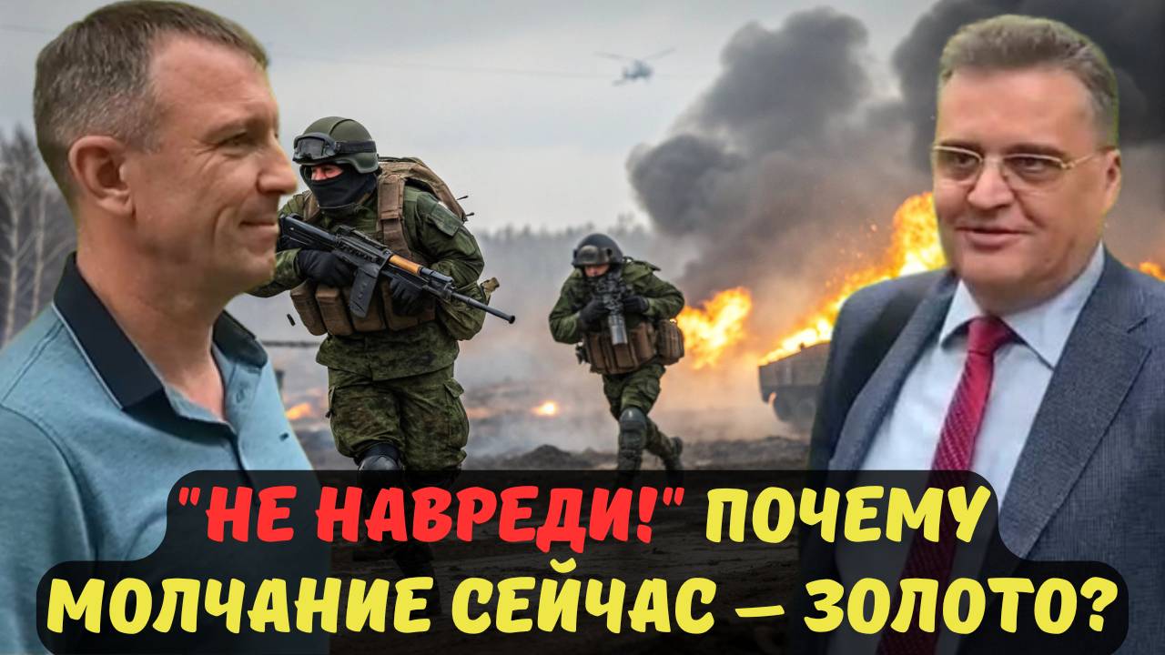 "НЕ НАВРЕДИ!" ПОЧЕМУ МОЛЧАНИЕ СЕЙЧАС – ЗОЛОТО?