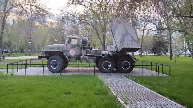 Парк "Салют, Победа!" в городе Оренбург