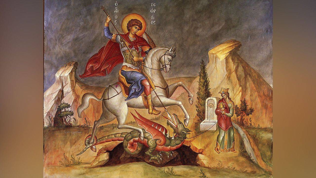 Святой Георгий Победоносец.