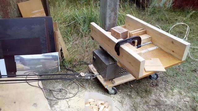 Самодельная каретка для циркулярной пилы