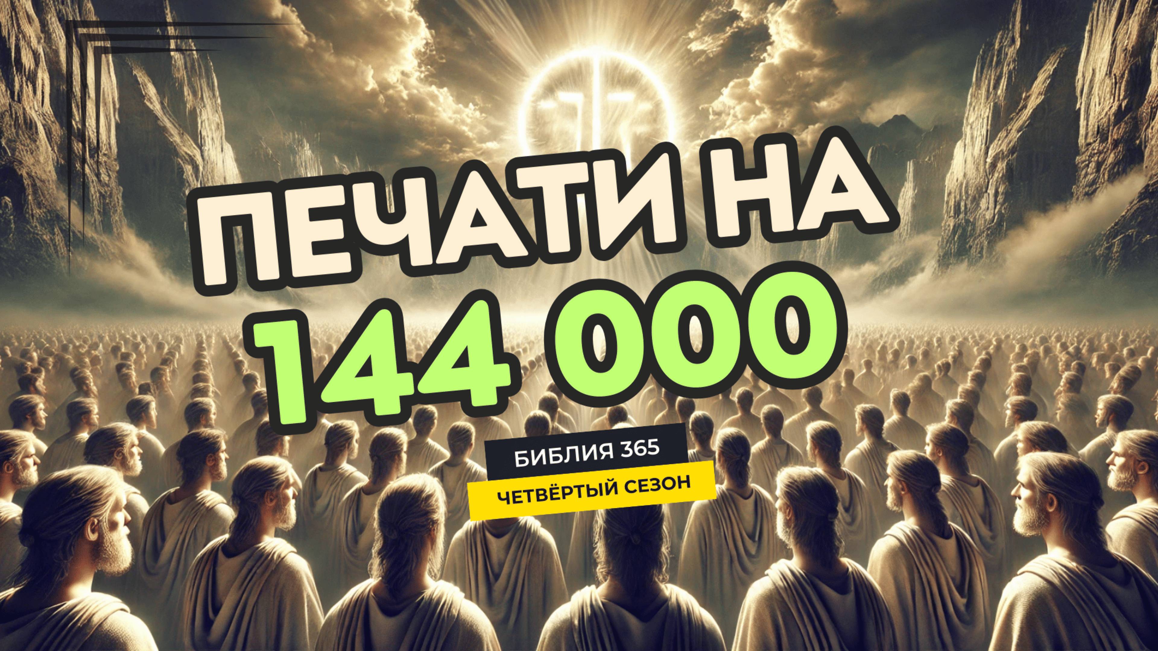 #138 Печати на 144000 - Алексей Осокин - Библия 365 (4 сезон)