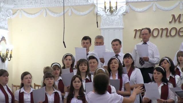 "Очень рано на рассвете"-основной хор.