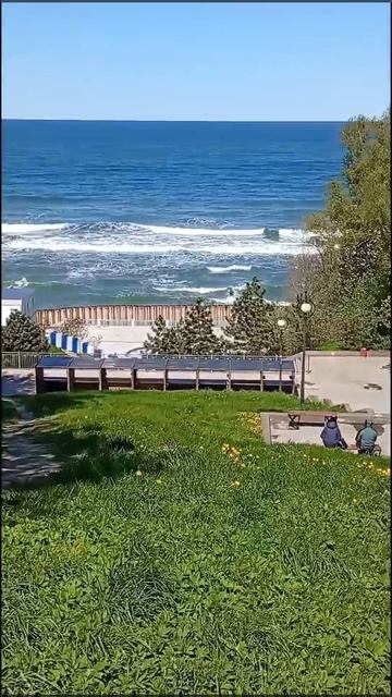 Я была на Балтийском море в городе Светлогорске Калининградской области 06-05-2025