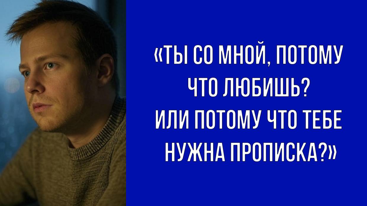 Алексей задумался любовь или удобство