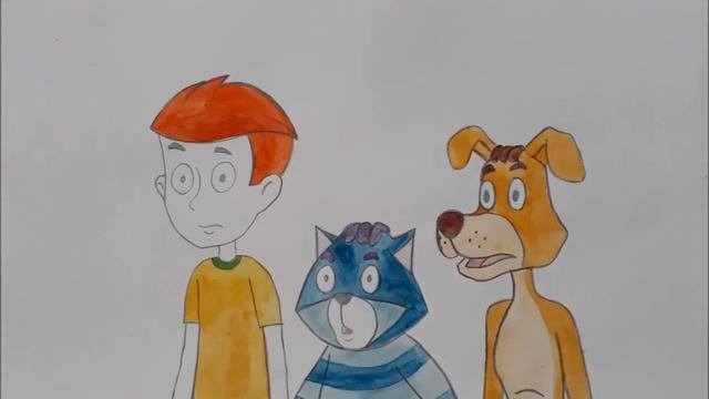 Герои любимых мультфильмов