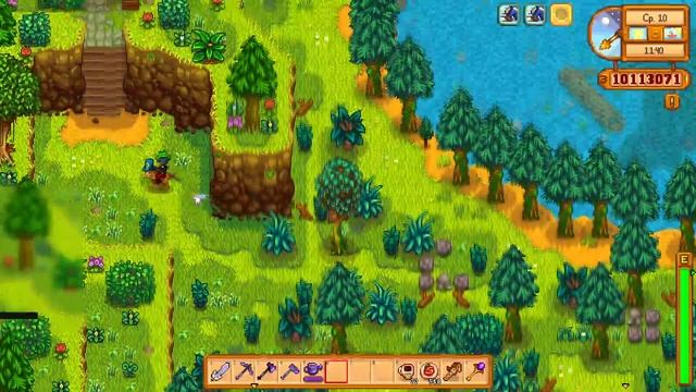 Деревенская жизнь в Stardew Valley