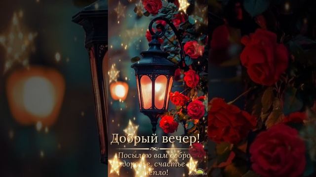 Добрый вечер😍 Пусть тёплая атмосфера вечера принесёт  покой и гармонию♥️😍