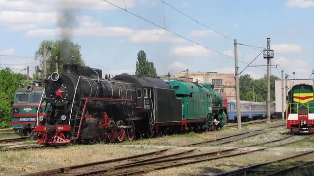 Паровозы в Киеве