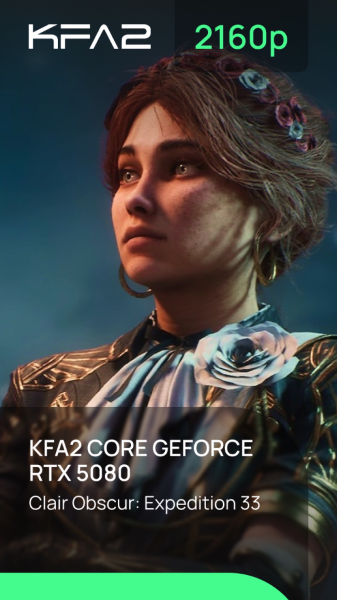 Clair Obscur: Expedition 33 | KFA2 CORE GeForce RTX 5080 Black | 2160p (4K) разрешение