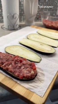 Люля-кебаб с баклажаном в аэрогриле Demiand 🍖