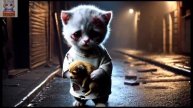 Котенок😺Встречает детеныша тюленя🦭 Это начало нерушимой дружбы🩷