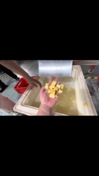 Нарезка картофеля на кубики 😱#shorts #оборудование #прои