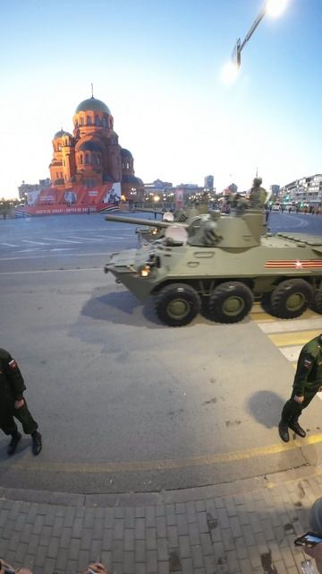 ВОЛГОГРАД. Репетиция парада к 9 мая. #деньпобеды #9мая #волгоград #парад #праздникивукраине #shorts