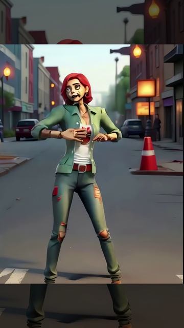 dancing zombie doll