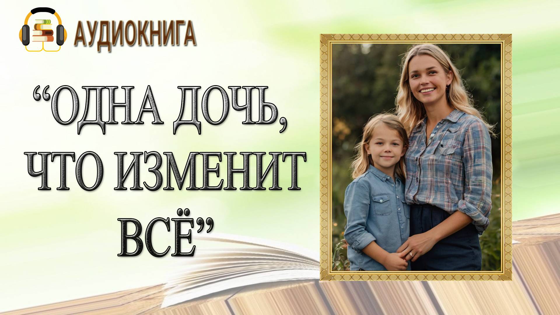ПОЛНЫЙ ЛЮБОВНЫЙ РОМАН | ОДНА ДОЧЬ, ЧТО ИЗМЕНИТ ВСЁ |  АУДИОКНИГА