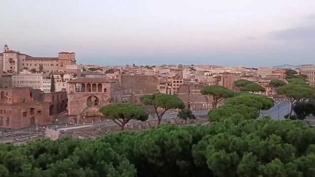 Рим, вид с Палаццо Венеция