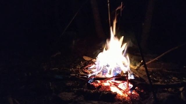 Ночь в горах.