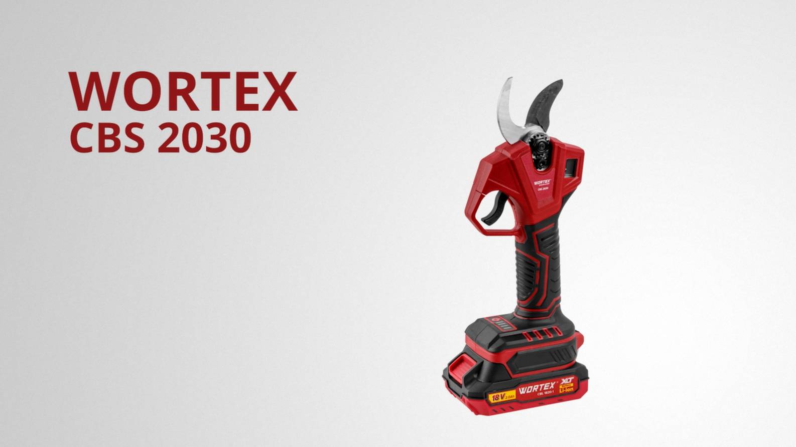 WORTEX CBS 2030 Аккумуляторный секатор (в чемодане ALL1 SET)