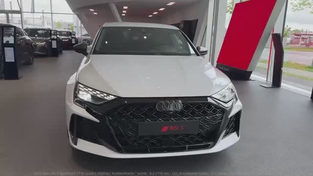 Audi RS3 Sportback 2025 обзор