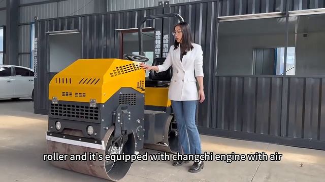 #ДорожныйКаток #RoadRoller – Дизельный вибрационный каток