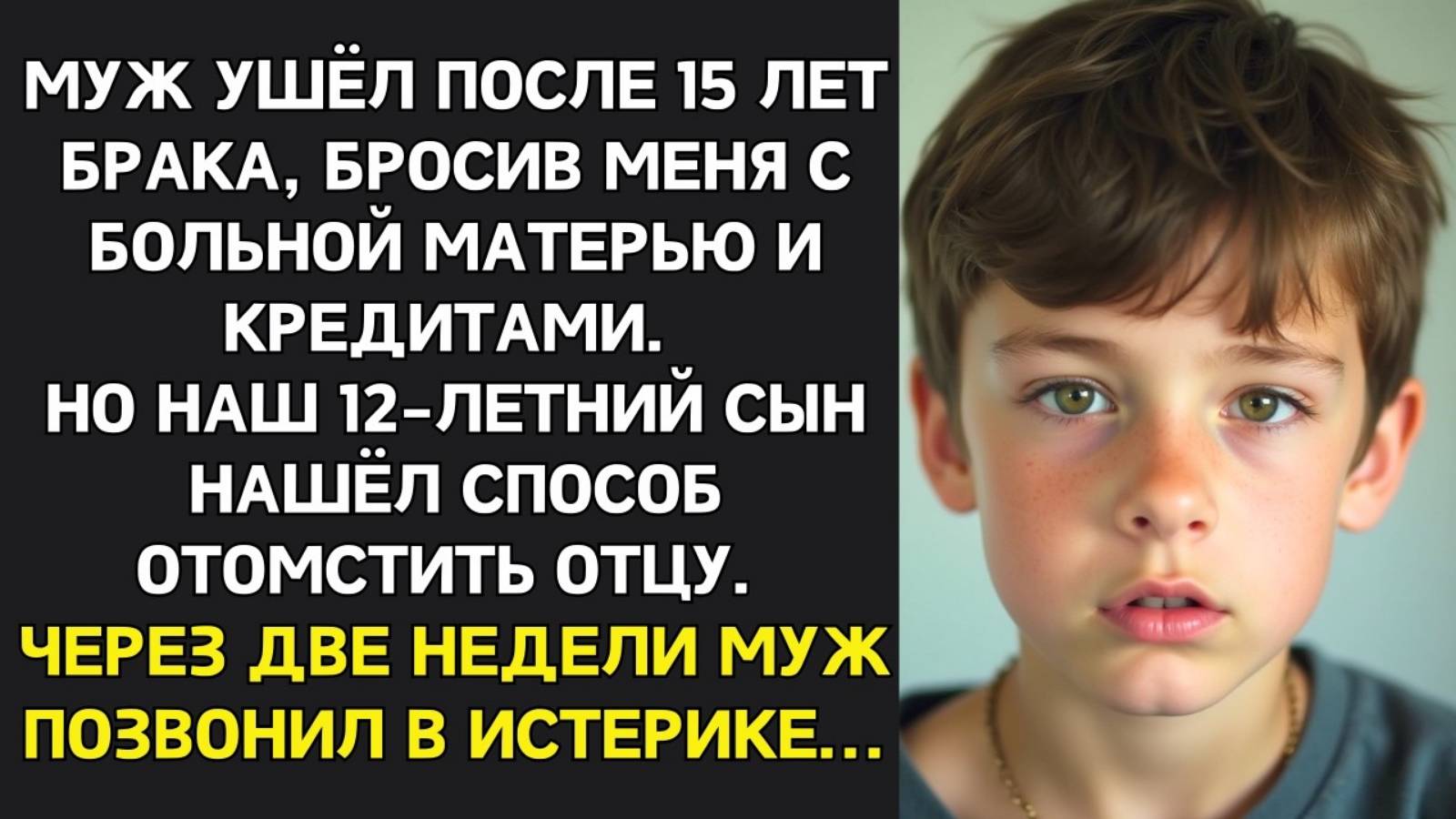 Истории из жизни. Муж ушёл после 15 лет брака Жизненные истории, Аудио рассказы слушать