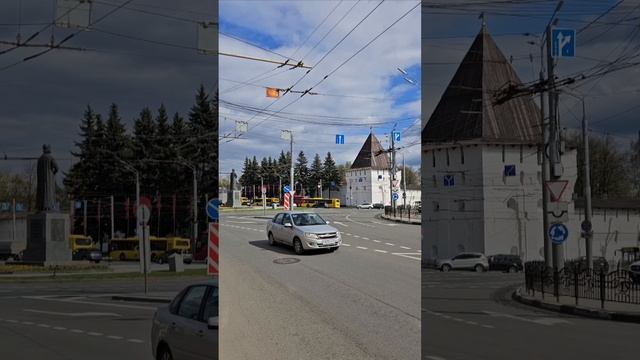Столица Золотого кольца России древний город Ярославль