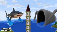 ВЫЖИВАНИЕ ОТ КОМБО ТРАЛАЛЕРО ТРАЛАЛА И ПОЖИРАТЕЛЯ МОРЕЙ в МАЙНКРАФТ