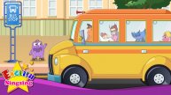 АНГЛИЙСКИЙ ЯЗЫК ДЛЯ ДЕТЕЙ | The Wheels on the Bus - Nursery Rhymes - English Song For Kids - for ESL