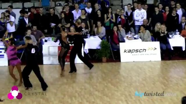 Pavel Sluka - Elizaveta Kuklina, Czech national latin championship 2013, 2. round - samba