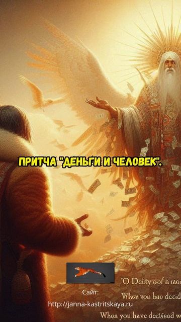Притча "Деньги и Человек".