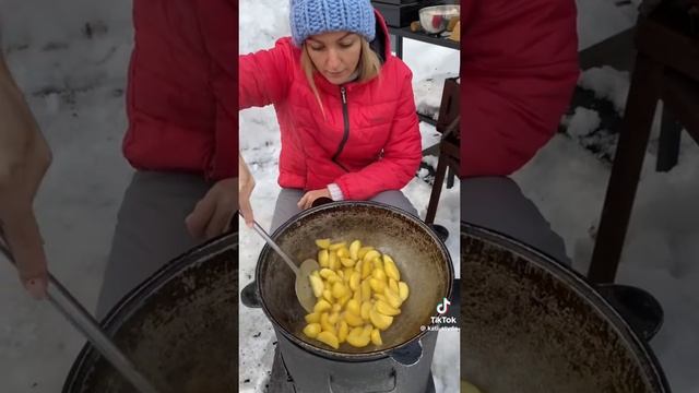 Мясо с овощами в казане 🔥
