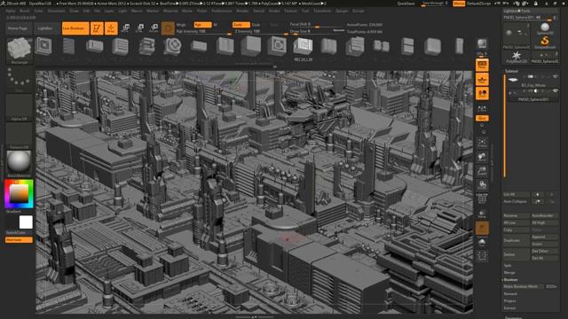 5 Million poly 'Live Boolean'